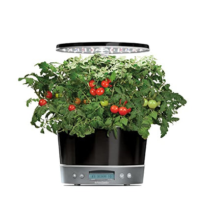 AeroGarden Harvest Elite 360, Platinum Stainless - color: Platinum
