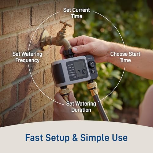 Orbit B-hyve XD 2-Port Smart Hose Watering Timer with Wi-Fi Hub - 24637 - size: 2-Port, style: Smart