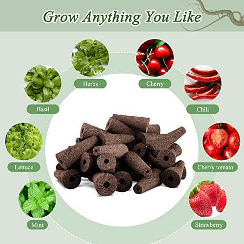 Tigvio 126 Piece Hydroponic Pods Kit - size: 126 piece