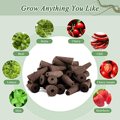 Tigvio 126 Piece Hydroponic Pods Kit - size: 126 piece