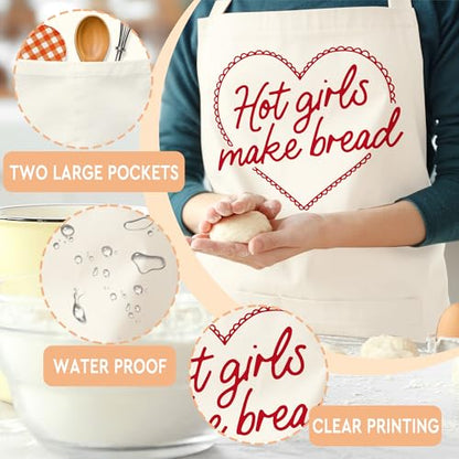 Sourdough Apron Gifts for Bakers, Adjustable Apron, Gifts for Bread Bakers, Perfect for Baking Cooking - color: Style-7
