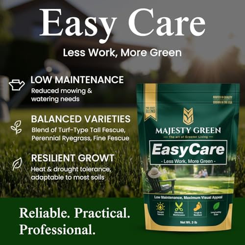 Easycare Low-Maintenance Grass Seeds, 3 lb Pack