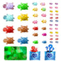 Mini Glow In The Dark Animal Resin Models, Resin Animals Mystery Bags, Individually Wrapped Blind Bags Tiny Animal Figurines, Collectible Mini Animals For Fairy Garden, DIY Crafts (50, Turtle) - color: Turtle