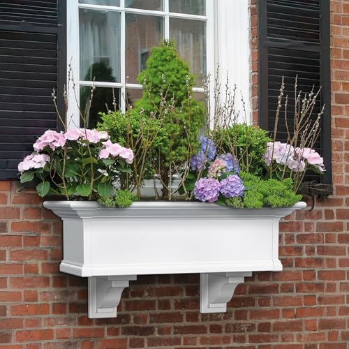 Mayne Yorkshire 4823-W, 3-Foot, White - size: 36in, style: Traditional