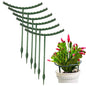Mwellewm Plant Stakes Small Plant Supports for Indoor Plants Holder Sticks - size: 5.7 x 9.8inch