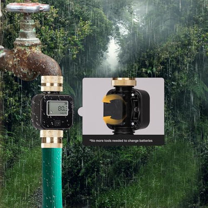 MOES Water Flow Meter, Measure Gallon/Liter Consumption and Flow Rate