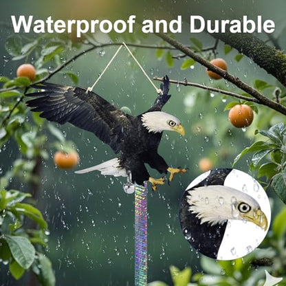 4PCS Fake Hawk to Keep Pigeon Away, Flat Plastic Hawk - color: Black Hawk（3） 4pcs