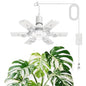 SANSI Hanging Grow Lights for Indoor Plants, Hanging Plant Light with Timer - size: Large