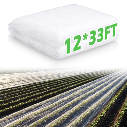 12 x 33 ft Garden Mesh Netting Insect Mosquito Net, White, 1 Pcs - size: 12 x 33 ft