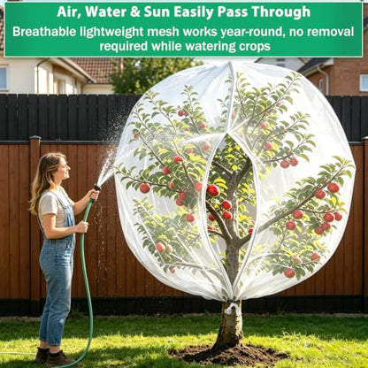 Bird Netting for Garden Protection, 2 Pack 7.21Ft x 5.9Ft Garden Netting - size: 2 Pack 7.21Ft x 5.9Ft