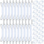 40Pcs Tomato Hooks with String, Holder & Plant Support Clips - 33.3ft Twine to Prevent Tomatoes from Pinching or Falling Off - color: White-40PCS