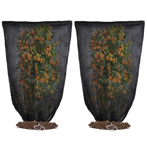 2 Pcs Garden Plant Shade Cover Shade for Plants Shade Cover for Plants - size: 5.91 x 3.94 Ft