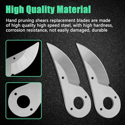 2/3 Hand Pruner Replacement Blade Spare Blade for Pruner Models 2, 4, 11