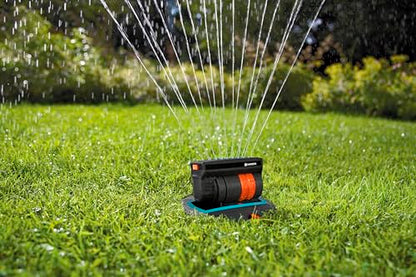 Gardena OS 140 pop-up Rectangular Sprinkler: Sprinkler System for Square and Rectangular Areas up to 140 m² in Size, Fitted Flush to The Ground (8223-20)