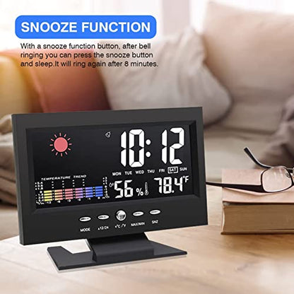 Weather Station with Color Display, Temp Humidity Clock