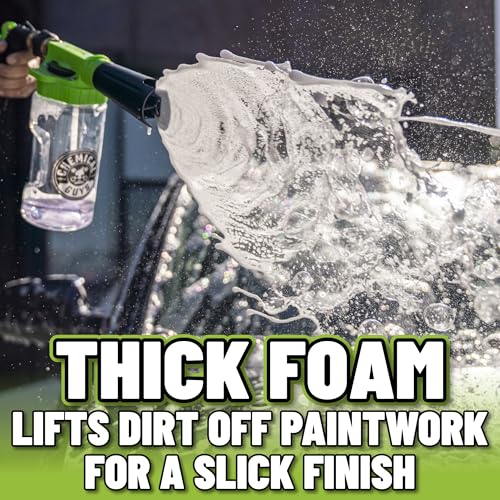 Chemical Guys, TORQ Foam Blaster 6 Cannon, Garden Hose Attachment for Cars - size: FOAM BLASTER ONLY