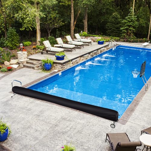 Swimming Pool Solar Reel Cover, 20 FT Winter Reel Blanket Covers - color: 20FT