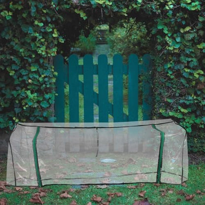 POPETPOP Transparent Greenhouse Cover Easy to Use Garden Protection Tent for Raised Garden Bed Heavy Duty Plant Cover Reliable Frost Weather Protection for Thriving Plants