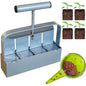 2 Inch 4-Cell Handheld Heavy Duty Soil Block Maker for Seed Starting