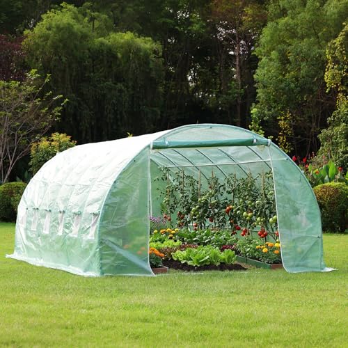 Aoodor 20'X10'X7' Greenhouse Replacement Cover - size: 20'X10'X7'