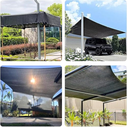 40% Shade Cloth for Plants Heat Protection 6.5X20 FT - size: 6.5X20 FT