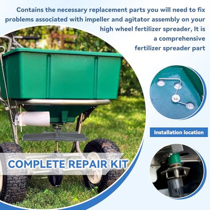Fertilizer Spreader Repair Kit for Lesco, Includes N2320 & 092463