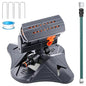 Oscillating Sprinkler with Aluminum Riser(Triangular) - style: Triangular