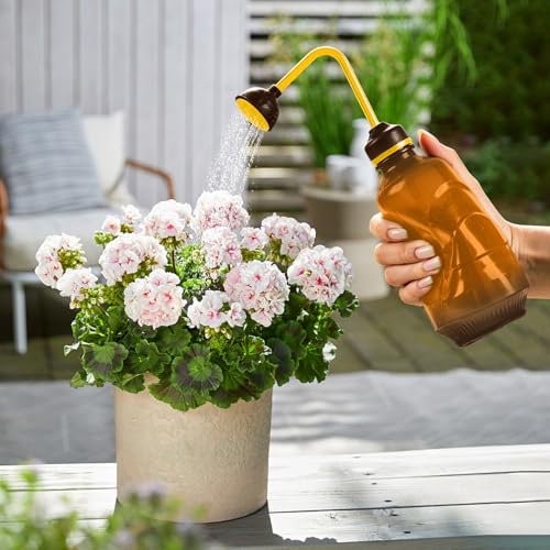Precision Spout 0.45L Watering Can – Perfect for Delicate Seedlings - Potted Plants - Brown - color: Brown