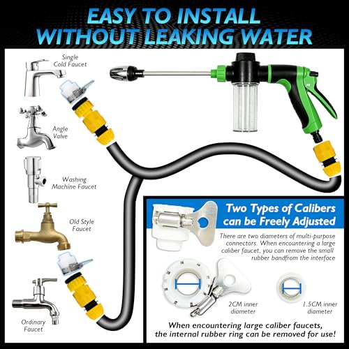 Hose Hawk Pro Pressure Washer,with Foam Pot,3 Spray Modes(Green)