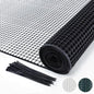 PotatoLife Black Plastic Garden Fence, Hardware Mesh, 4' x 75' - color: Black, size: 4' x 75'