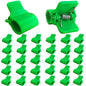 Greenhouse Clamps for 1/2 Inch PVC Pipe, Greenhouse Hoops,Support Frame, Grow Tunnel,Plant Support Garden Stakes.For Fixing Plant Cover, Garden Plastic Sheeting, Film Row Cover, Net. - size: for 1/2 inch PVC Pipe