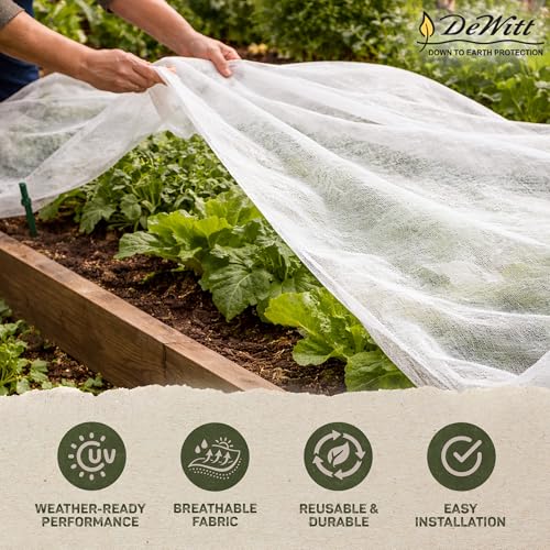 De Witt NS12 Fabric N Sulate Plant Protection, 10-Feet, 1.5-Ounce