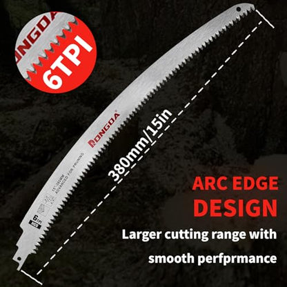 15 Inch Japanese Teeth Reciprocating Saw Blades 3-Piece - size: 15Inch-3PC