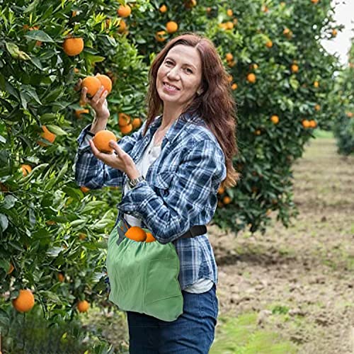 Boczif Gardening Apron with Pockets, Garden Harvest Apron