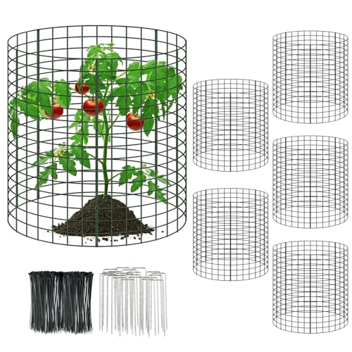 6 Packs 12x12" Plant Protectors from Animals,Plant Cages for Outdoor Plants - size: 18PCS-12"x 12"