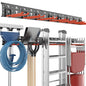 EVERHANGER Garage Tool Storage Organizer, Wall Mount Garden Tool Rack - size: 8Hooks