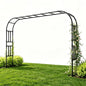 Thickened Metal Garden Arch-126L*94.5"H,Trellis for Climbing Plants Outdoor - size: 126（L）*94(H)*16(W)IN