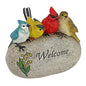 Design Toscano Birdy Welcome Garden Stone Statue: Medium - size: Medium