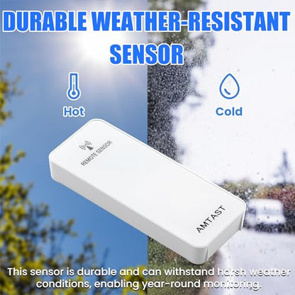 Wireless Weather Station Sensor Outside Sensors Remote AC Adapters - color: Outside Sensor