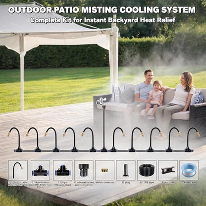 Drip Irrigation System,Automatic Garden Watering System Sprinklers for Yard