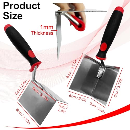 Drywall Corner Tool 2pcs/Set - size: Corner Trowel Set