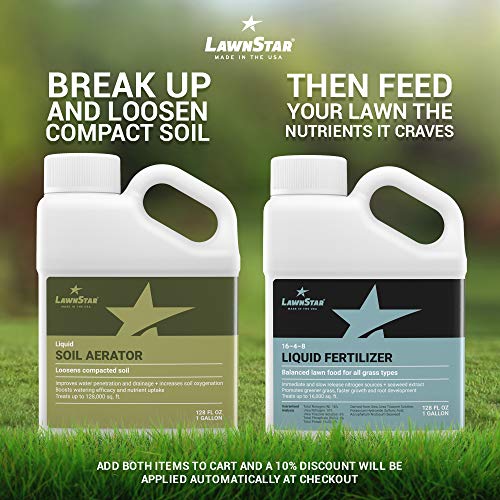 Liquid Lawn Aerator, Loosens and Conditions Compacted Soil, 1 Gal - size: 1 Gallon
