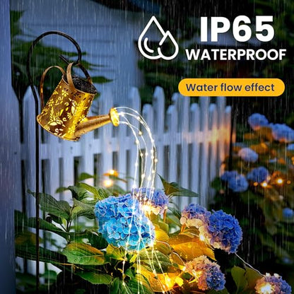 Solar Watering Can Light for Flower Bed Decor, Hanging Gift - size: Standard - 1 Pack