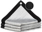 80% Silver Shade Cloth for Garden,Pergola,Greenhouse,Chicken Coop,Kennels,Shade Cloth with Grommets,Simple Hanging Covers - size: 3ft×10ft