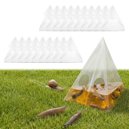 Slug & Snail Trap Bags, Disposable Physical Slug Catcher(20 Pack)