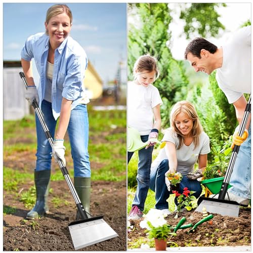 INCIKITI Multifunctional Garden Cleaning Shovel, Flat Shovel