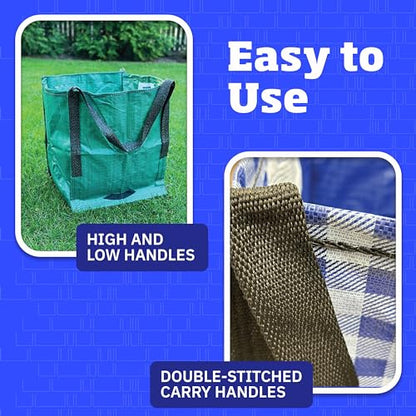 DURASACK Heavy Duty Storage Tote Bag 22-Gallon, Blue - color: Blue, size: Single