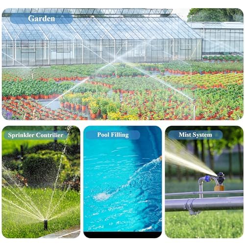 Hose Timer,Sprinkler Timers for Watering(Black), Automatic Outdoor Water Timer,Garden Irrigation System Controller,Timed Sprinklers for Yard,Hoses Timer for Lawn.