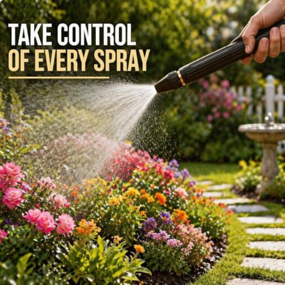 High Pressure Hose Nozzle, Quick Connect Fits US Garden Hoses