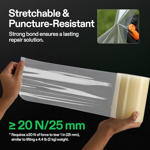 VIVOSUN Greenhouse Repair Tape, 6.3 mil 6" x 108' Heavy Duty Plastic Tape - size: 6”x108’